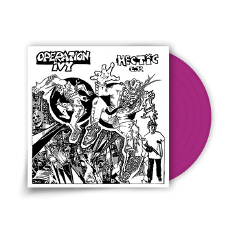 Operation Ivy - Hectic (Limited Edition Neon Violet 12" Vinyl EP x/300) - Rare Limiteds