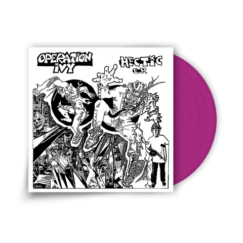 Operation Ivy - Hectic (Limited Edition Neon Violet 12" Vinyl EP x/300) - Rare Limiteds
