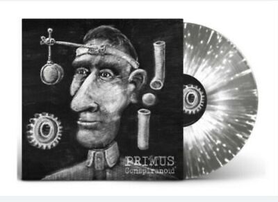 Primus - Conspiranoid (Brooklyn Vegan Exclusive Grey w/ White Splatter 12" Vinyl EP x/500) - Rare Limiteds