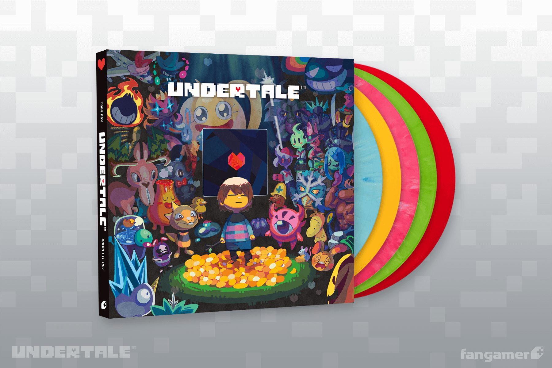 Undertale レコード　LP Toby Fox UNDERTALE Original Soundtrack 5x LP Vinyl Record