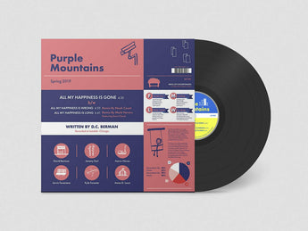 Purple Mountains - All My Happiness Is Gone (12" Vinyl) - Rare Limiteds