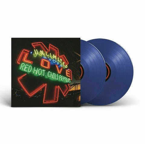 Red Hot Chili Peppers - Unlimited Love (Store Exclusive Cobalt Blue Vinyl 2xLP x/2000) - Rare Limiteds
