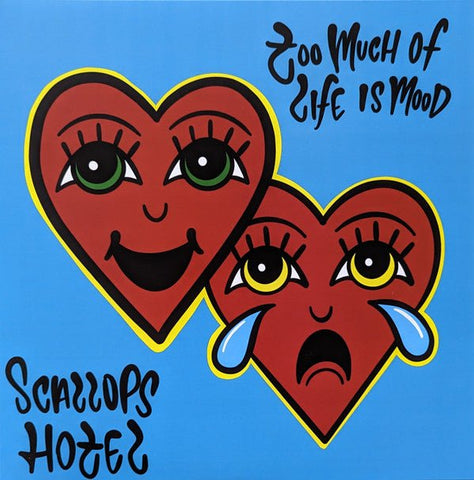 Scallops Hotel - Too Much Of Life Is Mood (Limited Edition Translucent White Vinyl LP x/500) - Rare Limiteds