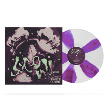 Scowl - Psychic Dance Routine (Limited Edition Clear & Purple Cornetto Vinyl LP x/150) - Rare Limiteds