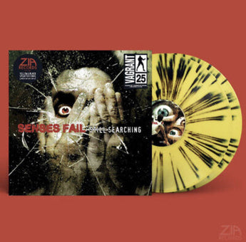 Senses Fail - Still Searching (Deluxe Edition Zia Records Exclusive Black w/ Heavy Yellow Splatter Vinyl 2xLP x/500) - Rare Limiteds