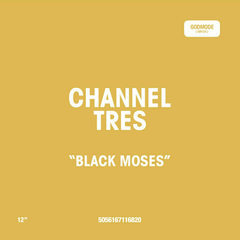 Channel Tres - Black Moses (Limited Edition Yellow / White Split 12" Vinyl EP x/500)