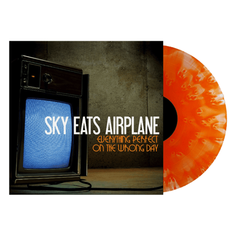Sky Eats Airplane - Everything Perfect On The Wrong Day (Limited Edition Ghostly Orange Vinyl LP x/200) - Rare Limiteds