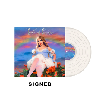 Slayyyter - Troubled Paradise (Limited Edition Autographed Clear Vinyl LP x/2500) - Rare Limiteds