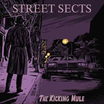 Street Sects - The Kicking Mule (Limited Edition Purple in Clear Color - in - Color Vinyl LP x/250 + Book + Silk - Screened Cover Art x/100) - Rare Limiteds