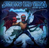 Strong Bad - Strong Bad Sings [And Other Type Hits] (Limited Edition Red w/ Black Splatter Vinyl LP) - Rare Limiteds