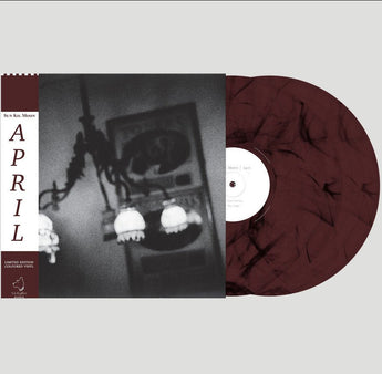 Sun Kil Moon - April (Limited Chinese Edition Maroon w/ Black Smoke Vinyl 2xLP x/500 w/ OBI Strip) - Rare Limiteds