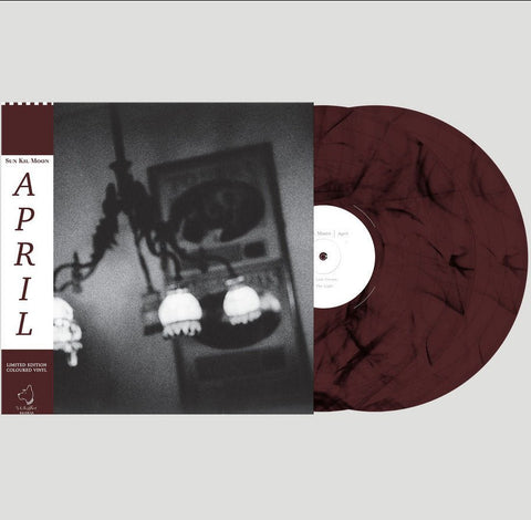 Sun Kil Moon - April (Limited Chinese Edition Maroon w/ Black Smoke Vinyl 2xLP x/500 w/ OBI Strip) - Rare Limiteds