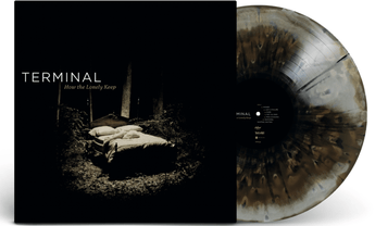 Terminal - How The Lonely Keep (Limited "Highway Back To Texas" Edition Opaque White & Brown w/ Black Splatter Vinyl LP x/500) - Rare Limiteds