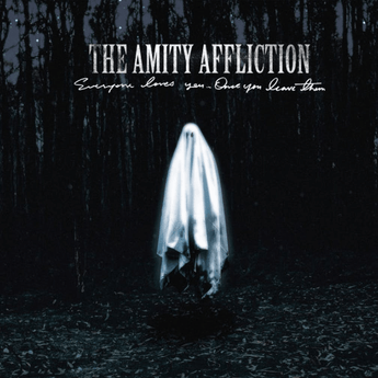 The Amity Affliction - Everyone Loves You... Once You Leave Them (Limited Editon Black & Grey w/ Heavy White Splatter Vinyl LP x/200) - Rare Limiteds