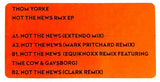 Thom Yorke - Not The News Rmx EP (Limited Edition White Label 12" Vinyl EP x/3000) - Rare Limiteds