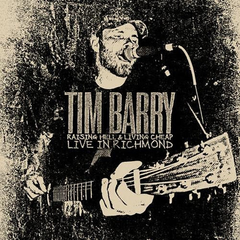 Tim Barry - Raising Hell & Living Cheap: Live In Richmond (Limited Edition Pink w/ Purple Splatter Vinyl 2xLP) - Rare Limiteds