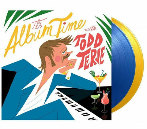 Todd Terje - It's Album Time (Rough Trade Exclusive Sky Blue + Yellow Vinyl 2xLP x/500) - Rare Limiteds