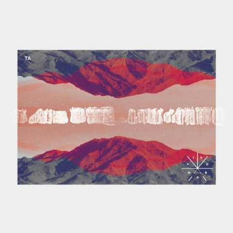 Touché Amoré - Parting The Sea Between Brightness And Me (Limited Edition Blue w/ White Vinyl LP x/700) - Rare Limiteds