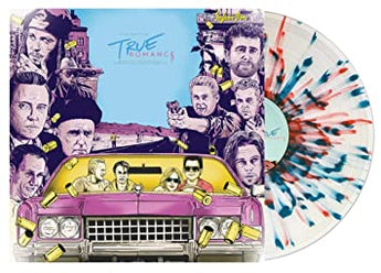 Various Artists - True Romance [Motion Picture Soundtrack] (Limited Alabama Variant Edition Clear w/ Aqua & Pink Splatter Vinyl LP x/686) - Rare Limiteds