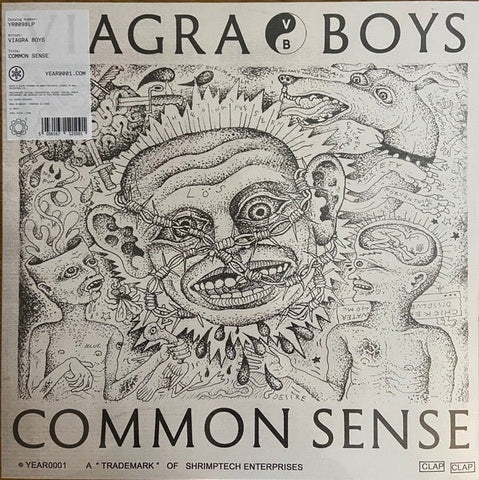 Viagra Boys - Common Sense (Limited Edition 180 - GM Transparent Pink 12" Vinyl EP) - Rare Limiteds