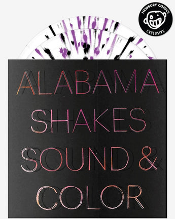 Alabama Shakes - Sound & Color (Newbury Comics Exclusive Clear w/ Black, Purple & Pink Splatter Vinyl 2xLP x/1500)